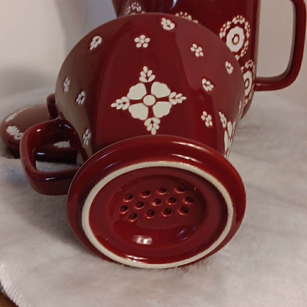 Southern Living Ceramic Tea/Coffee Pot Cold Brew - Picture 4 of 6